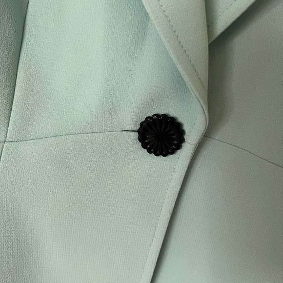 Tahari ASL Tiffany Blue Blazer - Picture 2 of 5